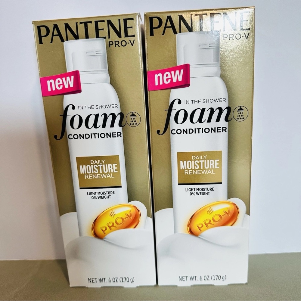Pantene Pro V Foam Conditioner Daily Moisture Renewal Light Weight Lot Of 2 6 Oz